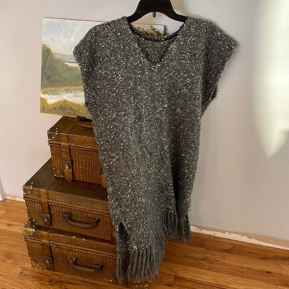 Hand Loomed One of a Kind Pull Over